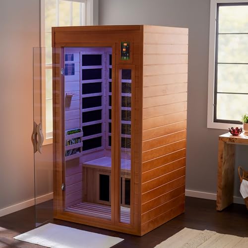 1-2 Person FAR Infrared Sauna for Total Mind-Body Rejuvenation