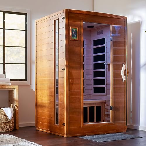 2-Person Home Sauna for Detox, Healing, and Relaxation
