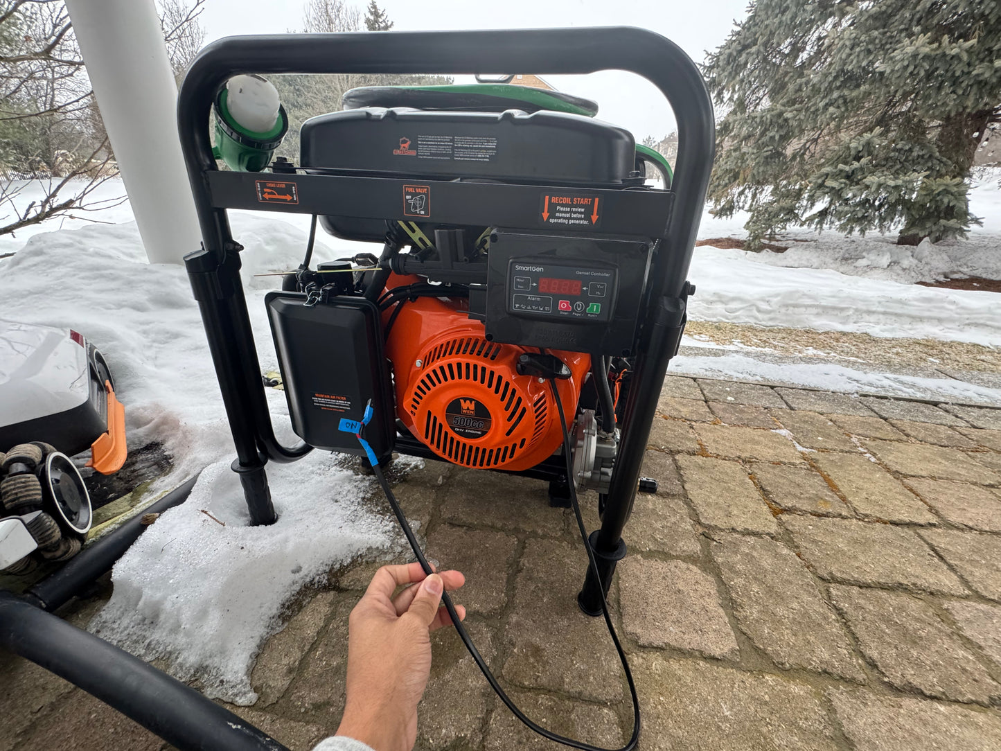 Manual to Remote Start Generator Module - Wireless & 2 Wire Autostart (Full Conversion Kit) - WEN TF1450X