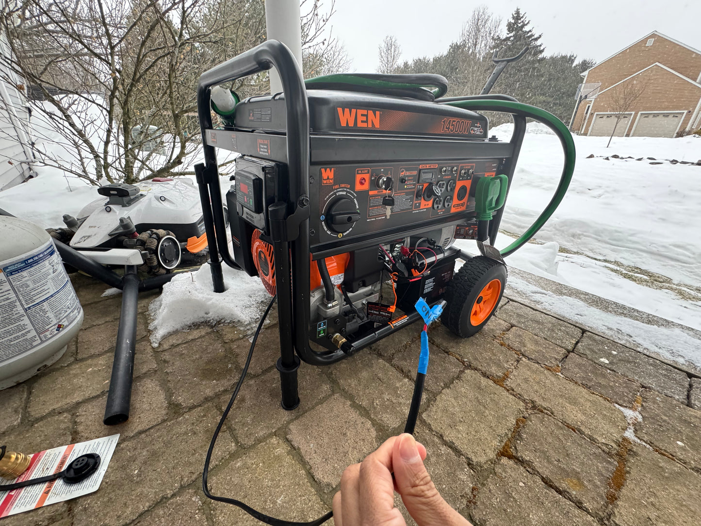 Manual to Remote Start Generator Module - Wireless & 2 Wire Autostart (Full Conversion Kit) - WEN TF1450X